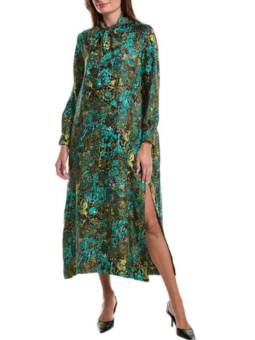 Max Mara Calate Silk Shift Dress 2